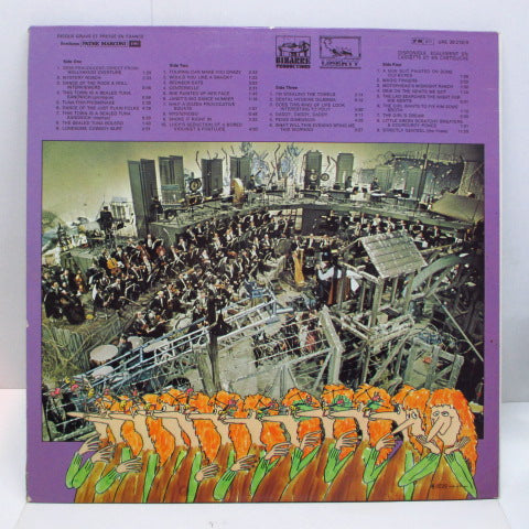 FRANK ZAPPA (MOTHERS OF INVENTION) (フランク・ザッパ / マザーズ・オブ・インヴェンション ) - 200 Motels (FRANCE '81 Reissue 2xLP)