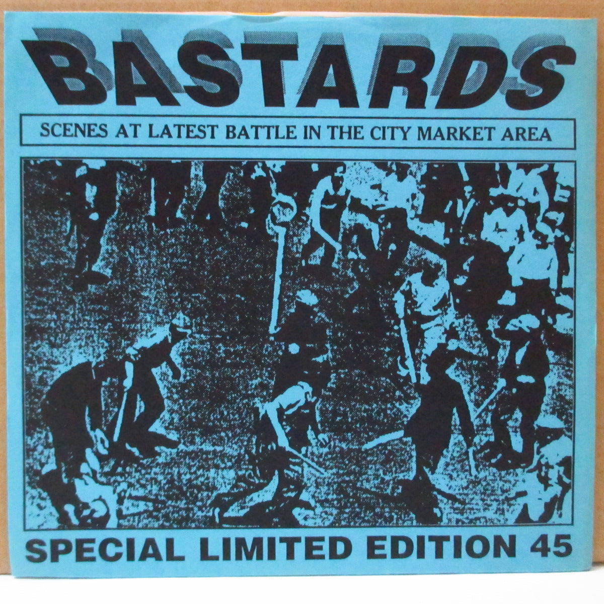 BASTARDS (バスターズ) - Neighbor (US 200 Limited Clear Blue Vinyl 7"/Blue PS)