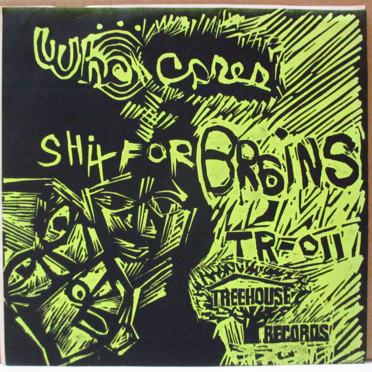 BASTARDS (バスターズ) - Who Cares? (US Orig.7"/Green PS)