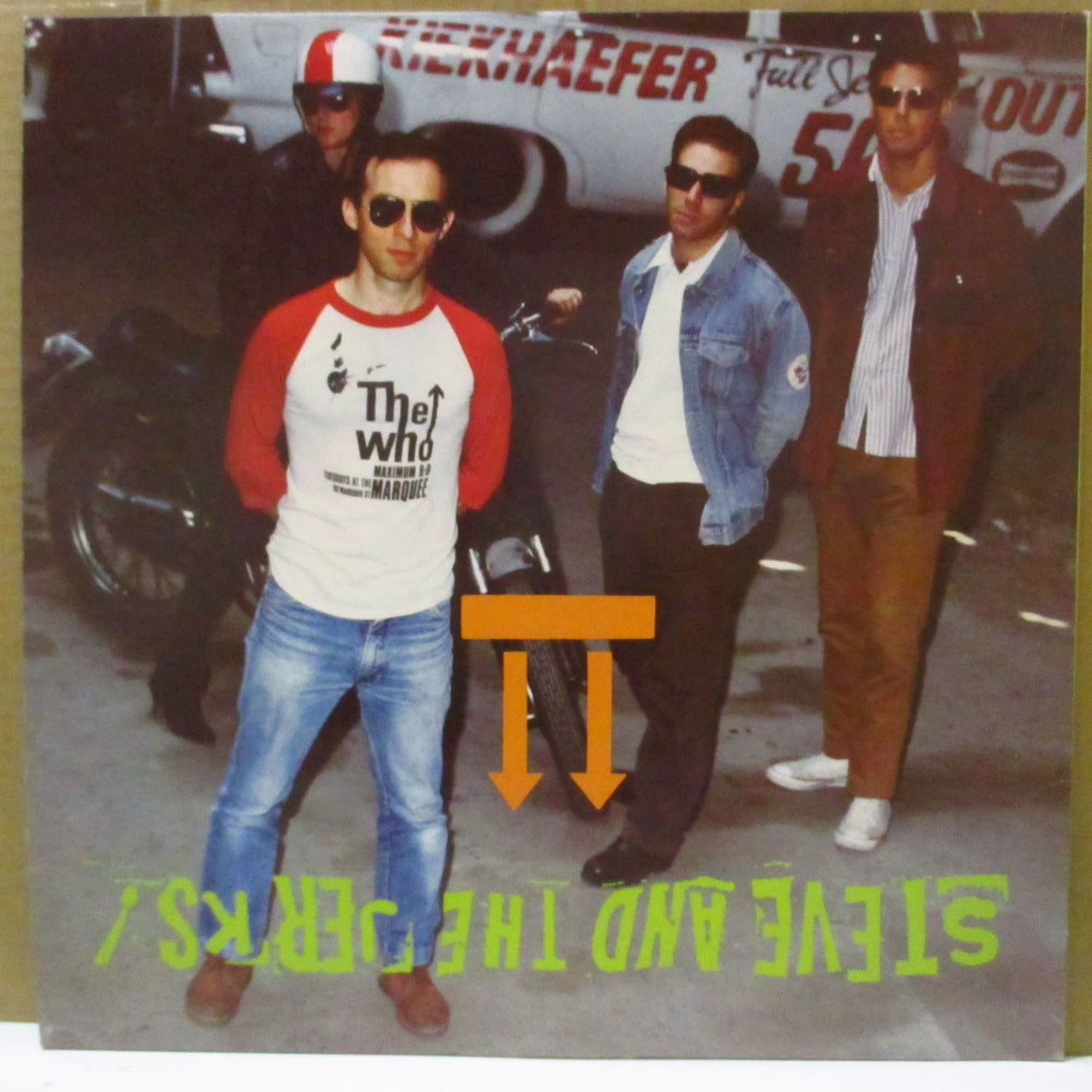 STEVE AND THE JERKS (スティーヴ・アンド・ザ・ジャークス) - Leaders Of The Jerks (France オリジナル LP+インサート)