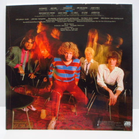 OFF BROADWAY USA (オフ・ブロードウェイ USA) - Quick Turns (US オリジナル LP/プロモ用「曲目ステッカー」付ジャケ)