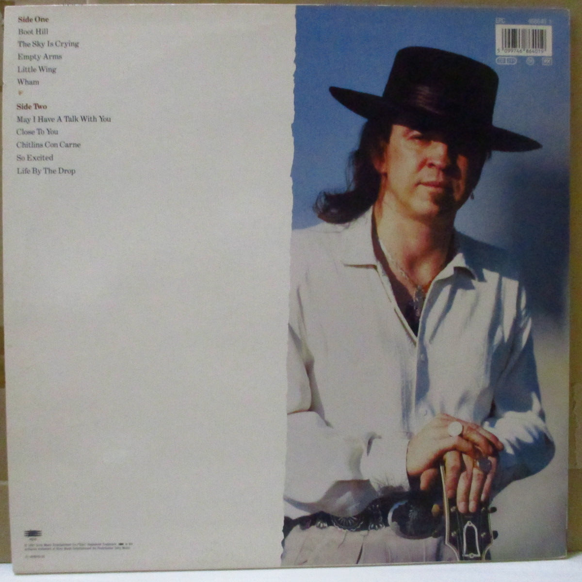 STEVIE RAY VAUGHAN & DOUBLE TROUBLE (スティーヴィー・レイ・ヴォーン・アンド・ダブル・トラブル) - The Sky Is Crying (EU オリジナル LP+インナー)