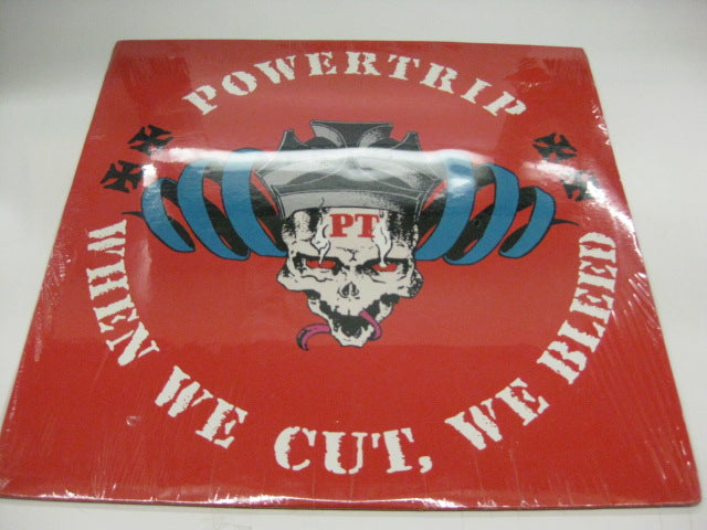 power trip when we cut we bleed LPレコード POWERTRIP (パワートリップ) - When We Cut, We Bleed (US '87 再発 LP