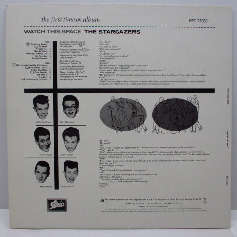 STARGAZERS (スターゲイザーズ) - Watch This Space (UK 2ndプレス LP/光沢ジャケ)