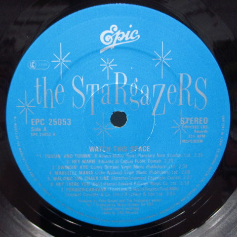 STARGAZERS (スターゲイザーズ) - Watch This Space (UK 2ndプレス LP/光沢ジャケ)