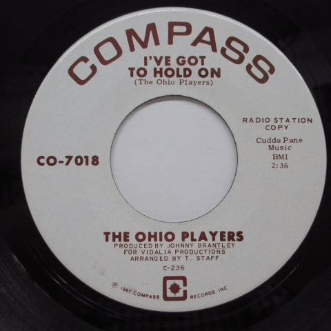 OHIO PLAYERS (オハイオ・プレイヤーズ) - It's A Crying Shame (US Promo)