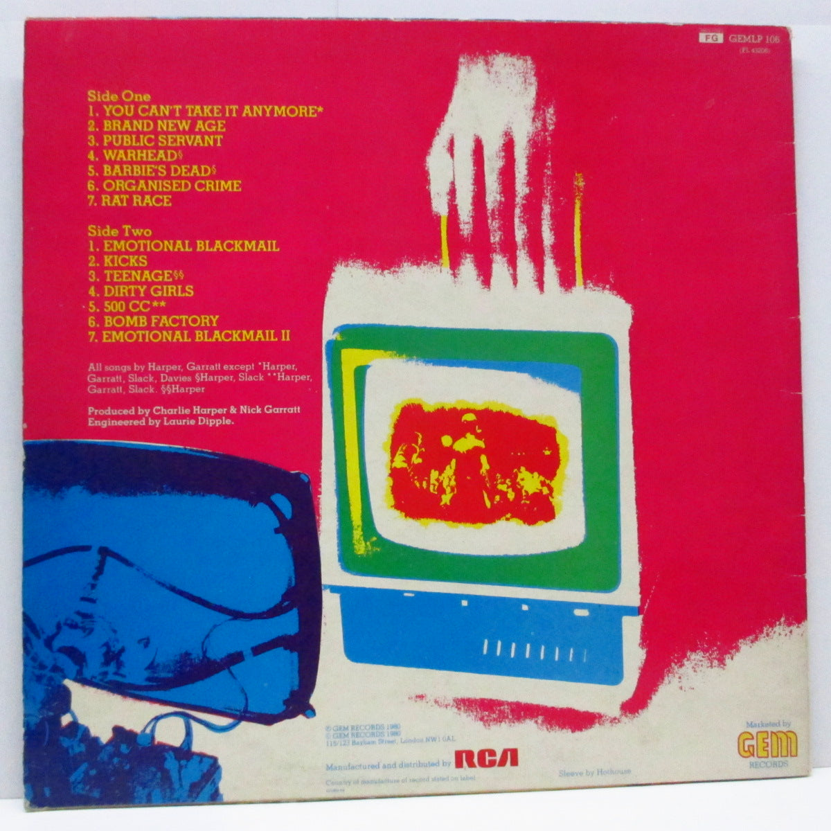 U.K. SUBS (U.K. サブス) - Brand New Age (UK 限定「ブラウンヴァイナル」LP+インサート)