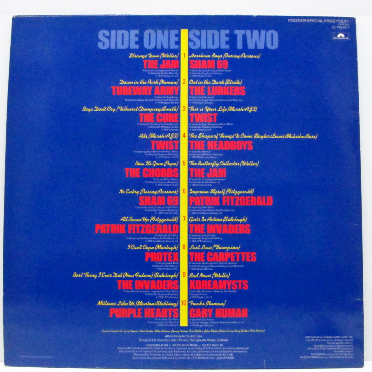 V.A. (初期パンクコンピ) - 20 Of Another Kind Vol.2 (UK オリジナル LP)