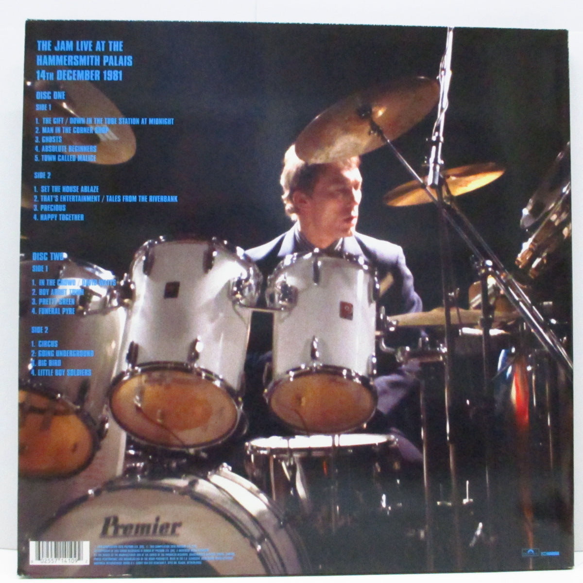 JAM, THE (ザ・ジャム) - The Jam Live At The Hammersmith Palais 14th December 1981 (UK 限定再発 2xLP+インナー/見開ジャケ)