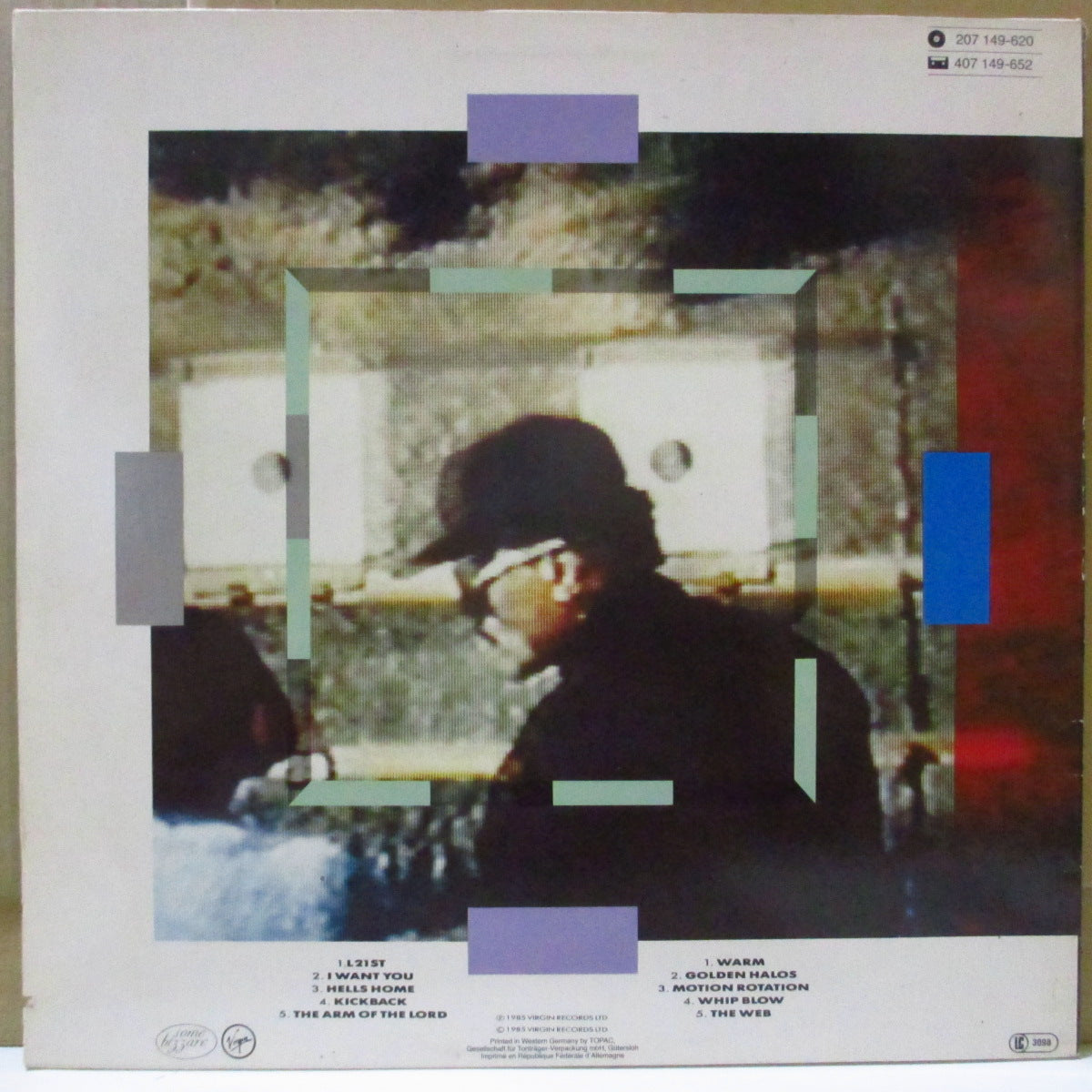 CABARET VOLTAIRE (キャバレー・ヴォルテール) - The Covenant, The Sword And The Arm Of The Lord (EU オリジナル LP+マットソフト紙インナー)