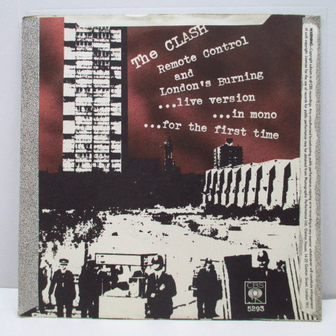 CLASH, THE (ザ・クラッシュ) - Remote Control (UK Orig.7"/Big Hole Center)