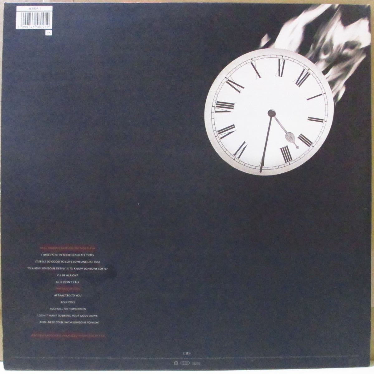 TERENCE TRENT D'ARBY (テレンス・トレント・ダービー) - Terence Trent D'Arby's Neither Fish Nor Flesh (UK オリジナル LP+インナー、ブッレット/ステッカー付きマットジャケ)