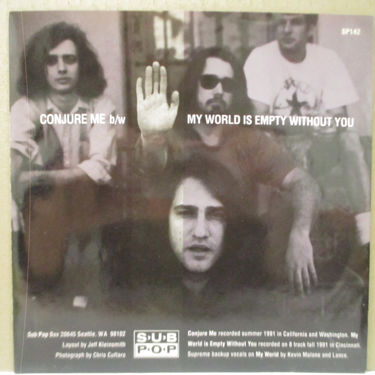 AFGHAN WHIGS (アフガン・ウィッグス) - Conjure Me (US 限定ラベンダーヴァイナル 7インチ+光沢固紙ジャケ)