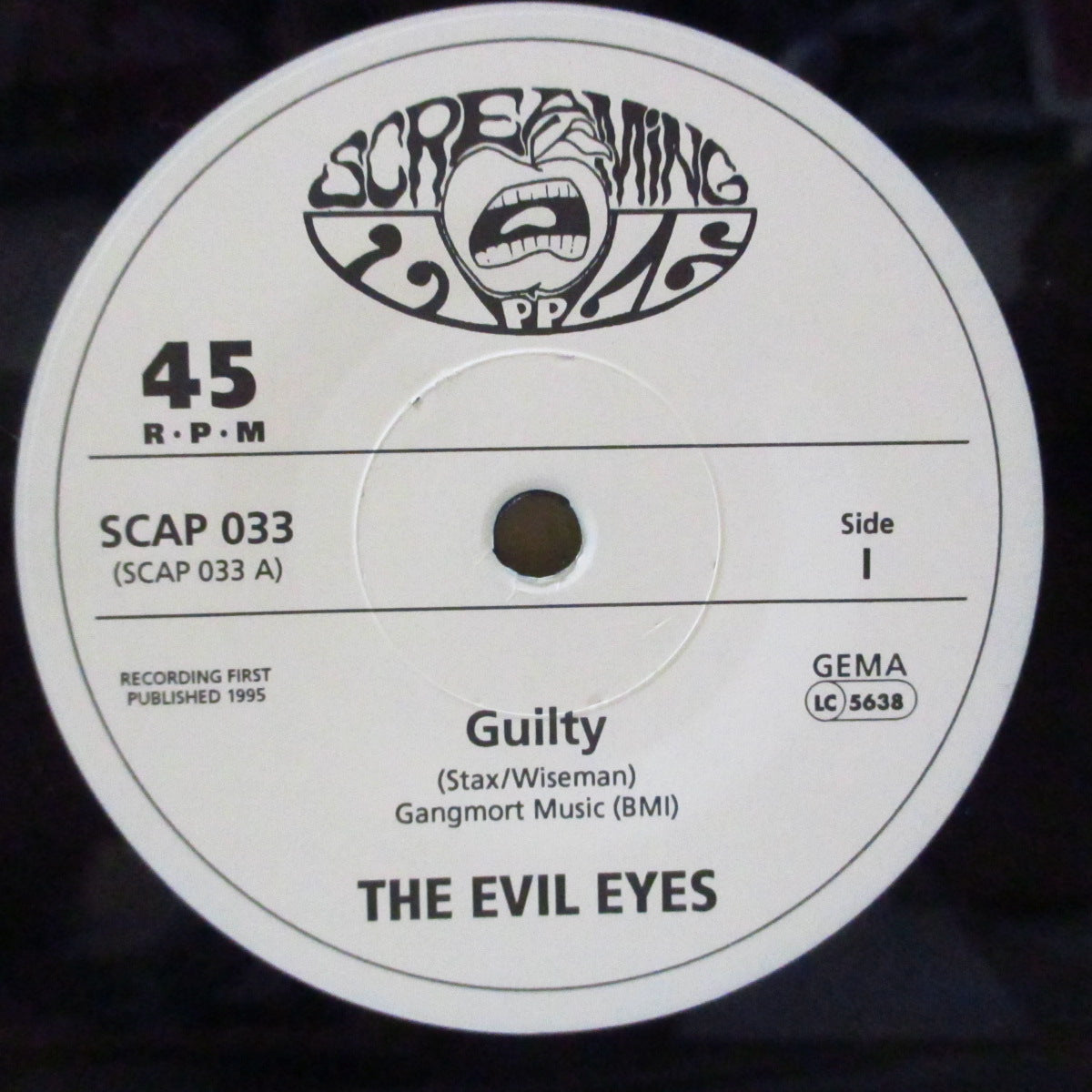 EVIL EYES (イーヴル・アイズ) - Guilty (German Orig.7")