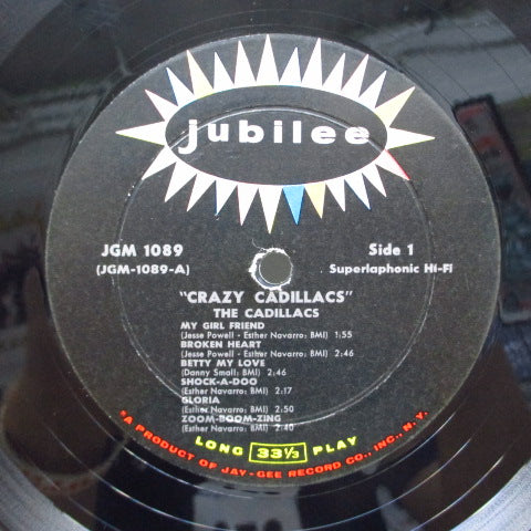 CADILLACS - The Crazy Cadillacs (US '62 2nd Press Mono)