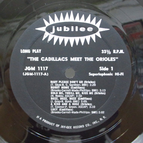 CADILLACS / ORIOLES-The Cadillacs Meet The Orioles (US Orig.Mono LP)