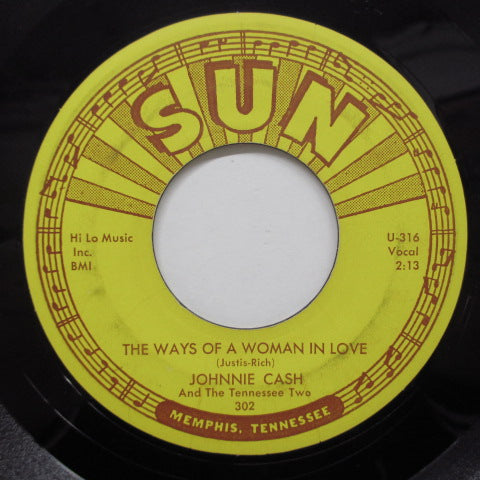 JOHNNY CASH - The Ways Of A Woman In Love (US 60s Re)