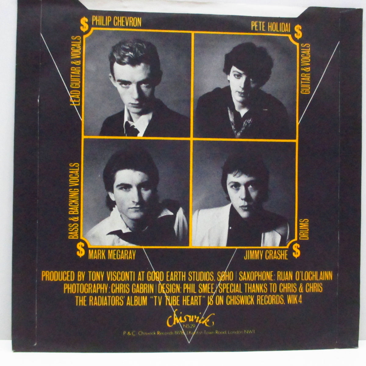 RADIATORS, THE - Million Dollar Hero (UK Orig.7")