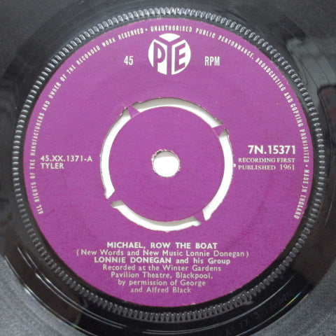 LONNIE DONEGAN & HIS GROUP - Michael, Row The Boat (UK Orig)