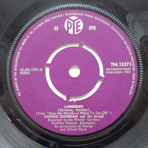 LONNIE DONEGAN & HIS GROUP - Michael, Row The Boat (UK Orig)