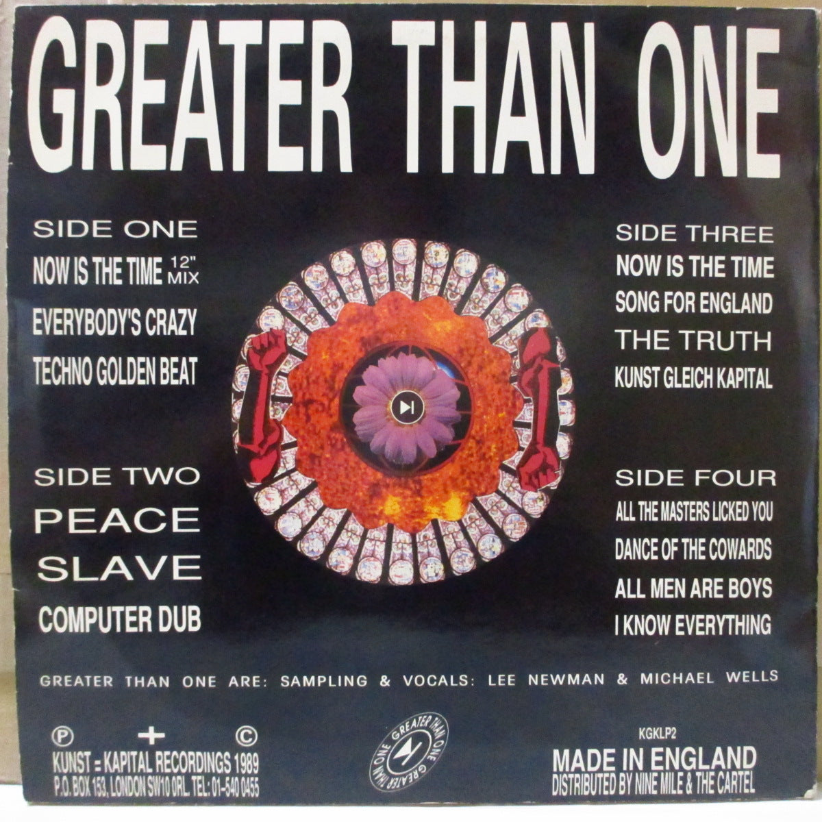 GREATER THAN ONE (グレイター・ザン・ワン) - London (UK オリジナル 2xLP)
