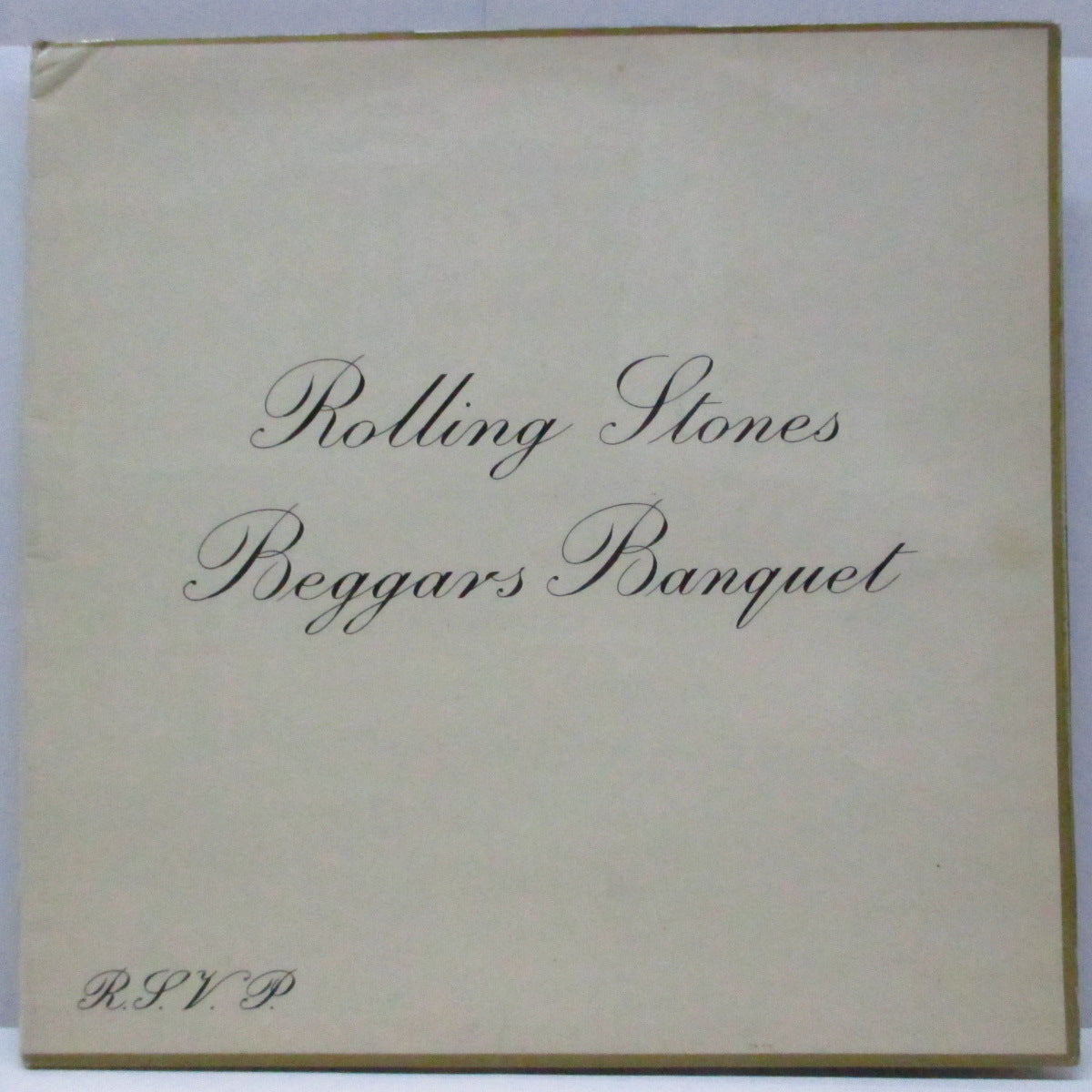 ROLLING STONES (ローリング・ストーンズ) - Beggars Banquet (UK オリジナル・ステレオLP/表面コーティング見開ジャケ)
