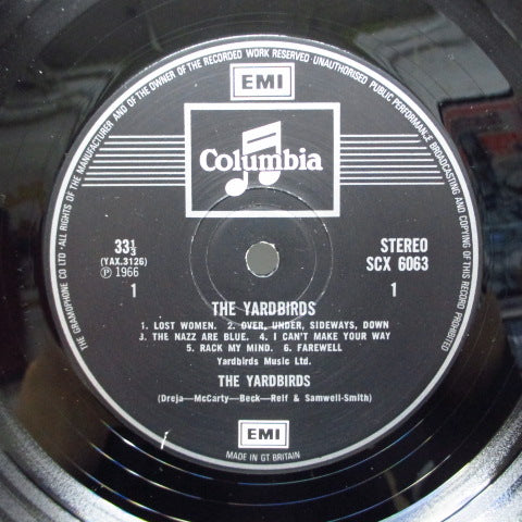 YARDBIRDS (ヤードバーズ) - Roger The Engineer (UK 70's 再発 2xEMI レーベル ステレオ LP/CFS)