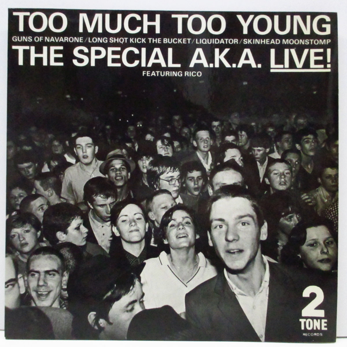 SPECIAL AKA, THE (ザ ・スペシャル AKA) - Too Much Too Young (UK オリジナル「紙ラベ」7"+表面コーティング折り返しジャケ)