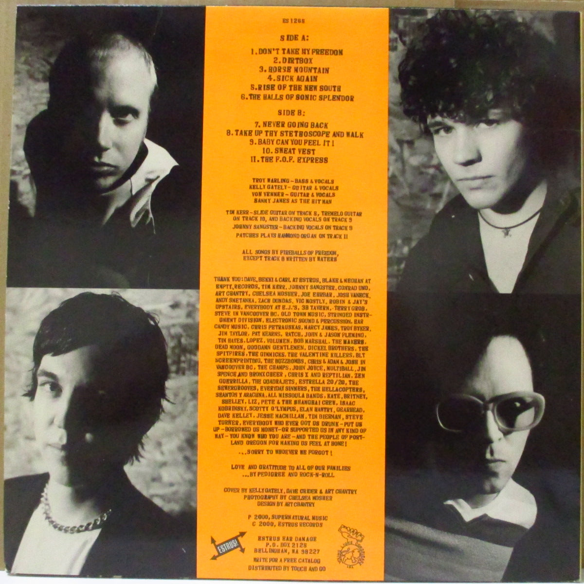 FIREBALLS OF FREEDOM (ファイターボールズ・オブ・フリーダム) - Total Fucking Blowout (US オリジナル180グラム重量 LP)