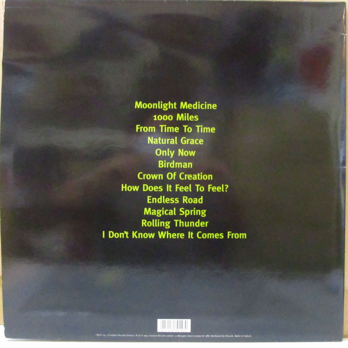 RIDE (ライド) - Carnival Of Light (UK オリジナル 2xLP+光沢ソフト紙インサート/光沢見開きジャケ)