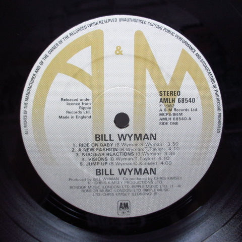 BILL WYMAN - Bill Wyman (UK Orig.LP)