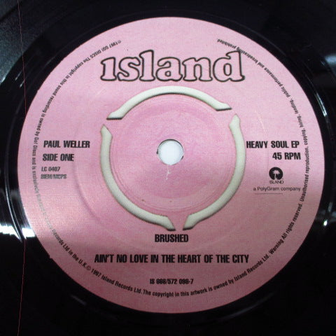 PAUL WELLER - Brushed +3 (UK Orig.7")
