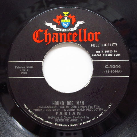 Fabian hound dog man / this friendly world (PS)