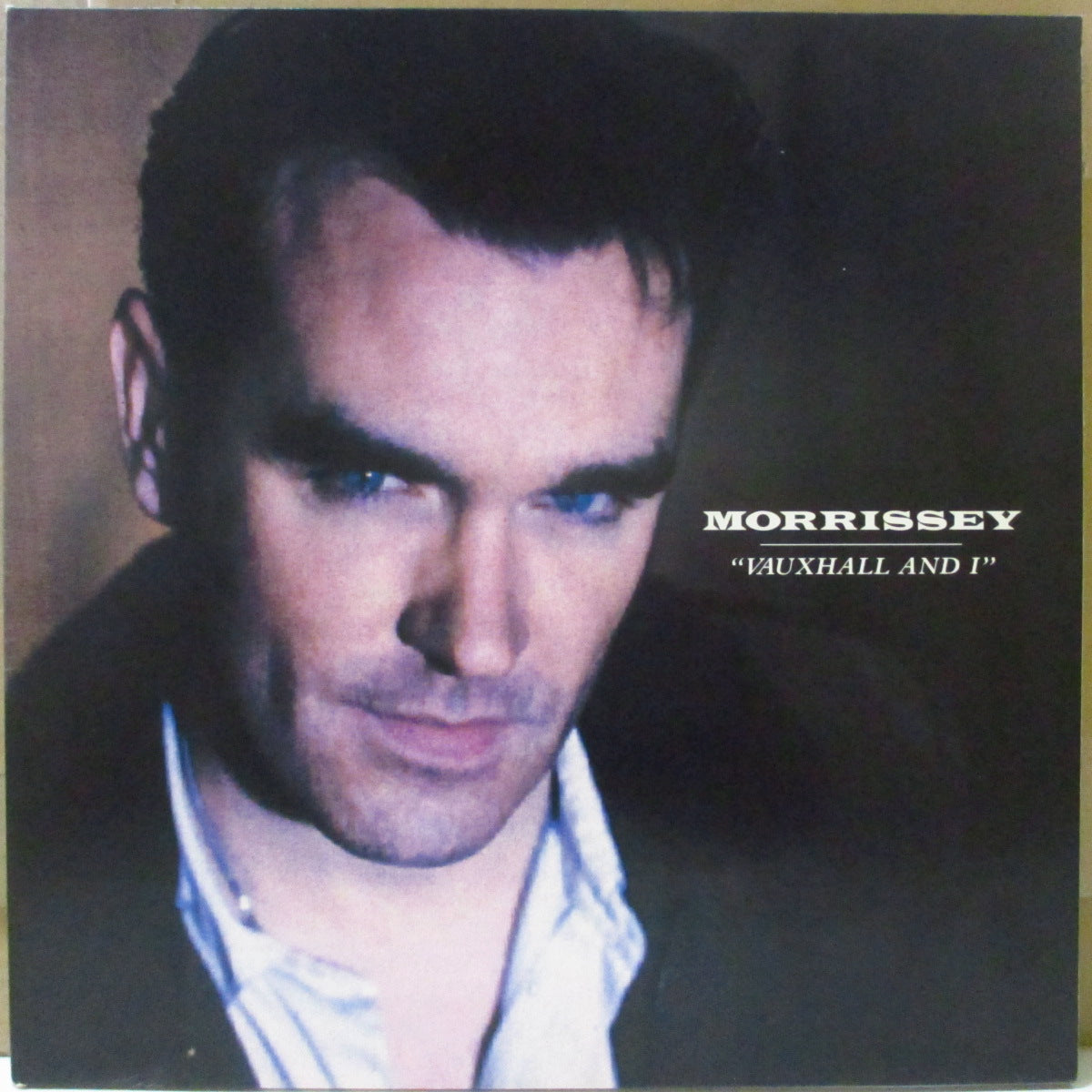 MORRISSEY (モリッシー) - Vauxhall And I (UK オリジナル・スモールフォント・タイトル・ラベ LP+インナー/マット見開きジャケ)