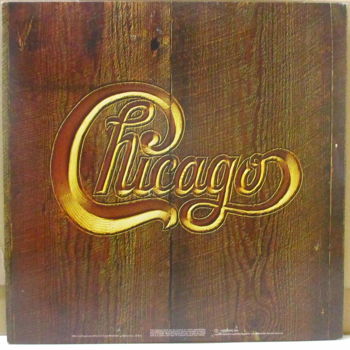 CHICAGO (シカゴ) - Chicago 5 - V(UK オリジナル LP+インナー, インサート, ポスター/レアステッカー付き光沢見開きジャケ)