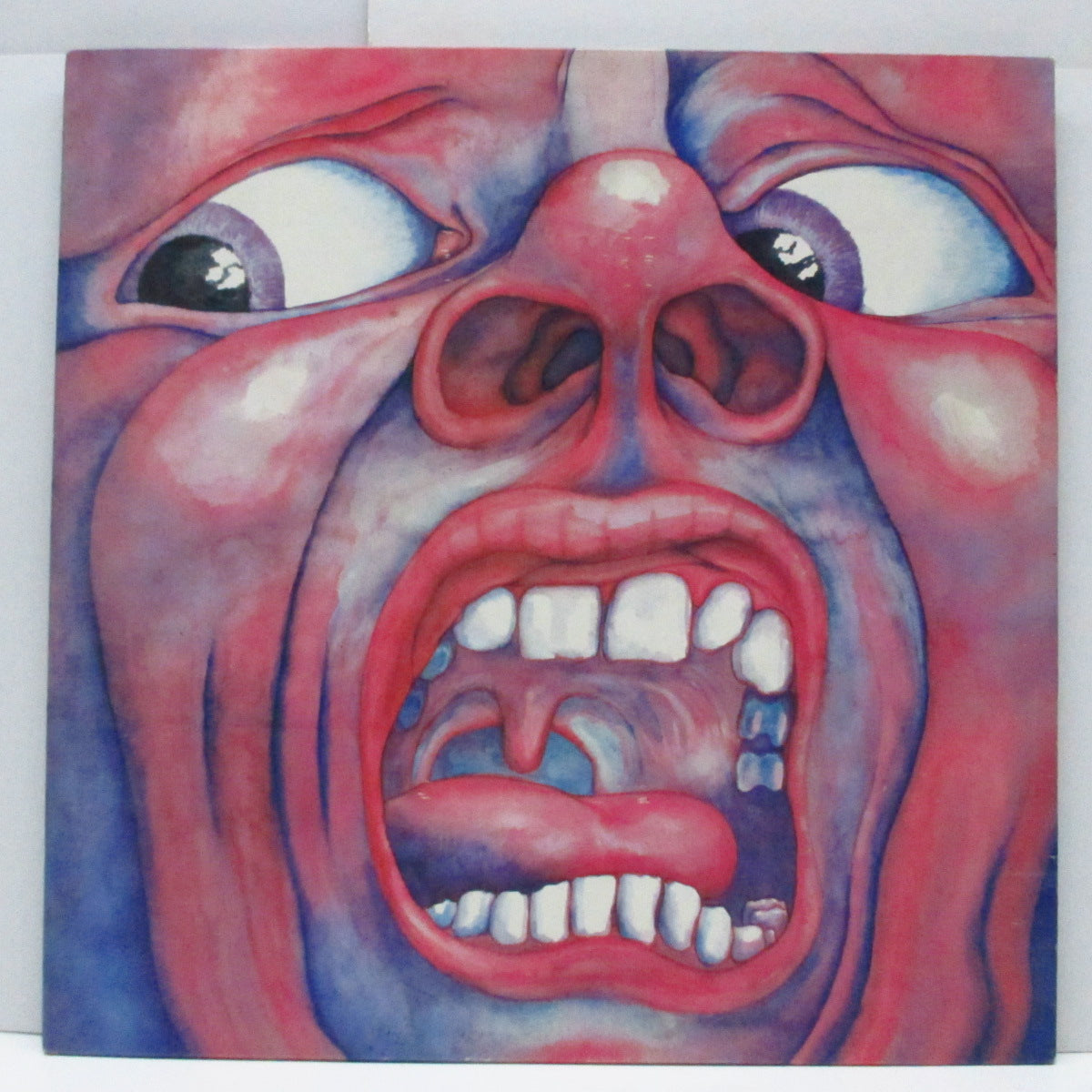 KING CRIMSON (キング・クリムゾン) - In The Court Of The Crimson King (UK '72 4thプレス LP #3/会社名無記載マット見開きジャケ)