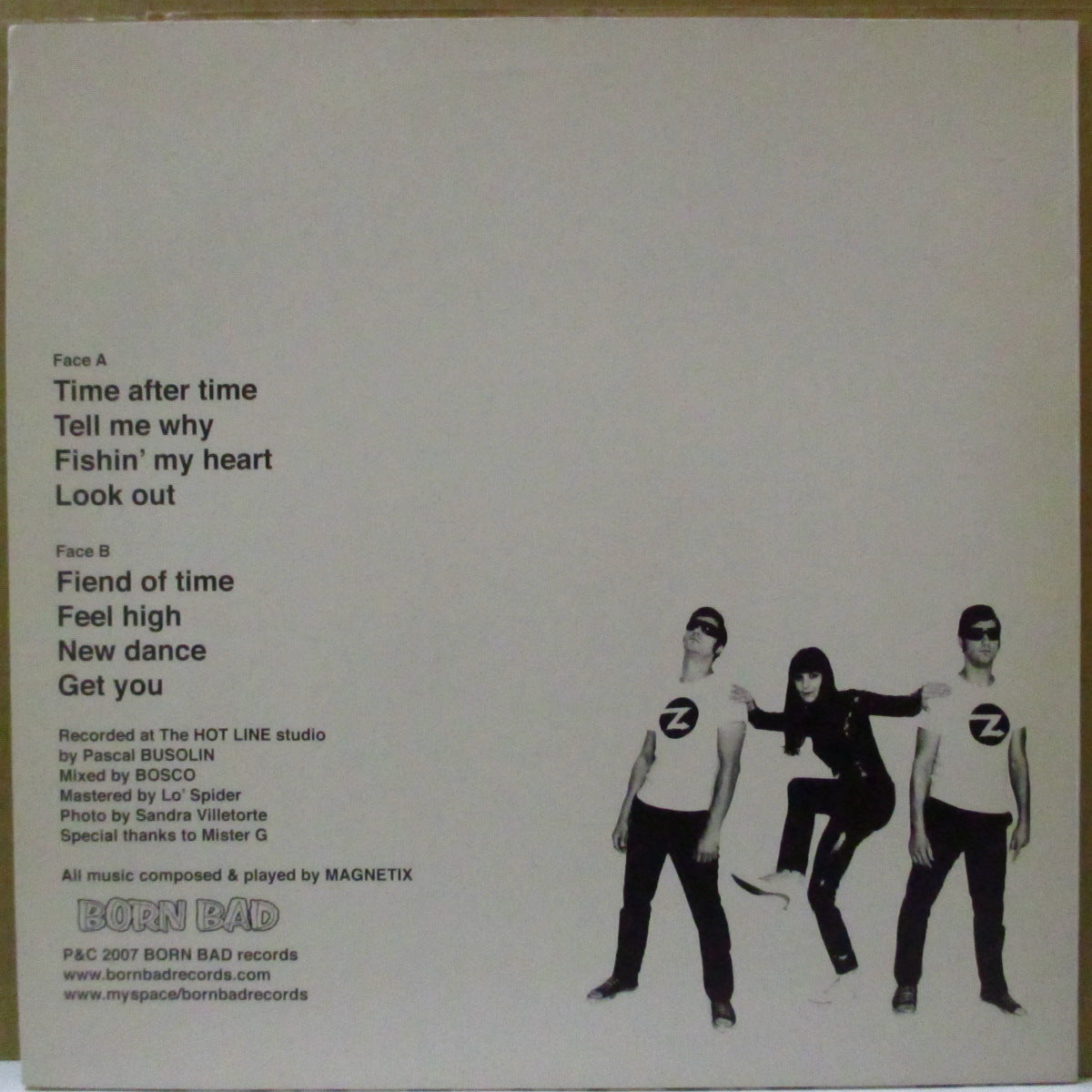 MAGNETIX (マグネティクス) - S.T. (France オリジナル LP/廃盤 New)