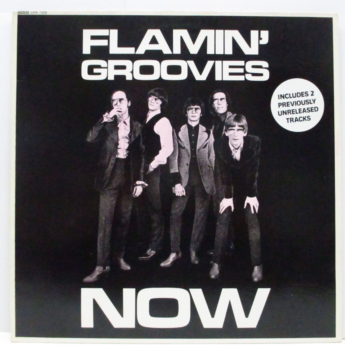 FLAMIN’ GROOVIES (フレイミン・グルーヴィーズ) - Now (UK '78 再発 LP+インナー、Stickered CVR/SRK 7059)