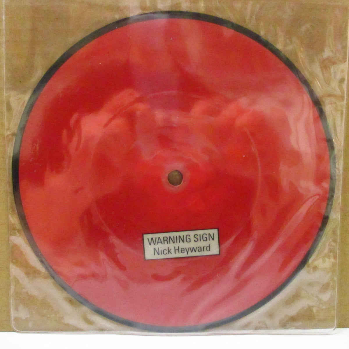 NICK HEYWARD (ニック・ヘイワード) - Warning Sign (UK Ltd.Picture 7")