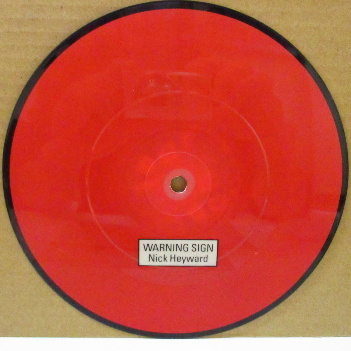 NICK HEYWARD (ニック・ヘイワード) - Warning Sign (UK Ltd.Picture 7")