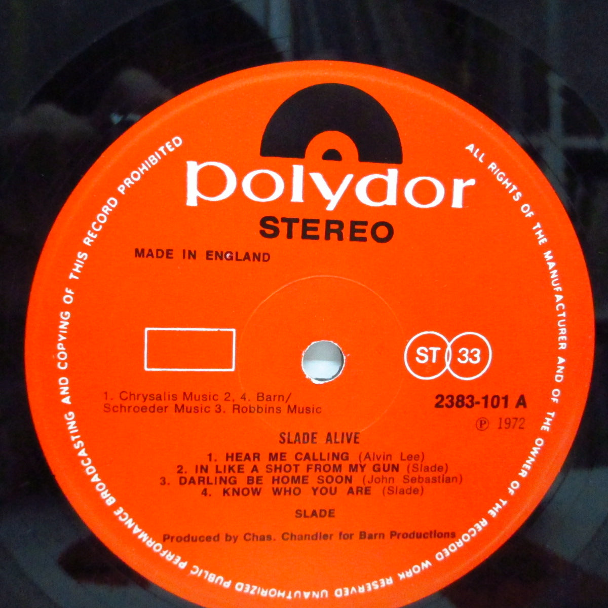 SLADE (スレイド) - Slade Alive ! (UK オリジナル LP/見開ジャケ)