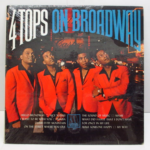 FOUR TOPS (フォー・トップス) - On Broadway (US Orig.Mono LP/Seald)
