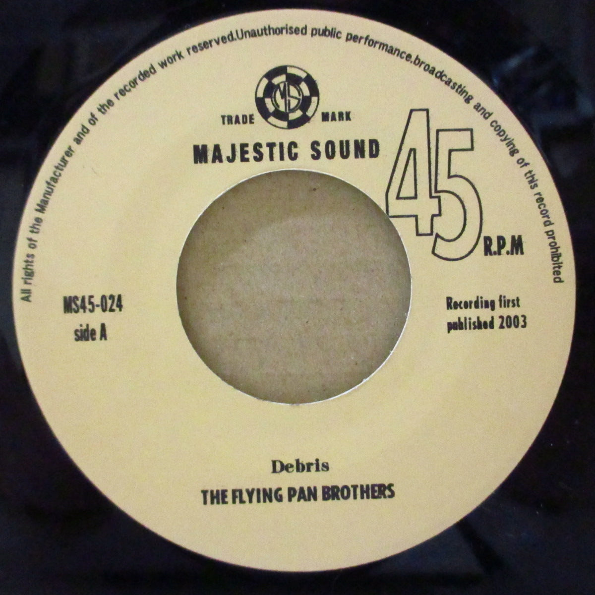FYING PAN BROTHERS, THE (ザ・フライング・パン・ブラザーズ) - Debris (Japan Orig.7" 廃盤)