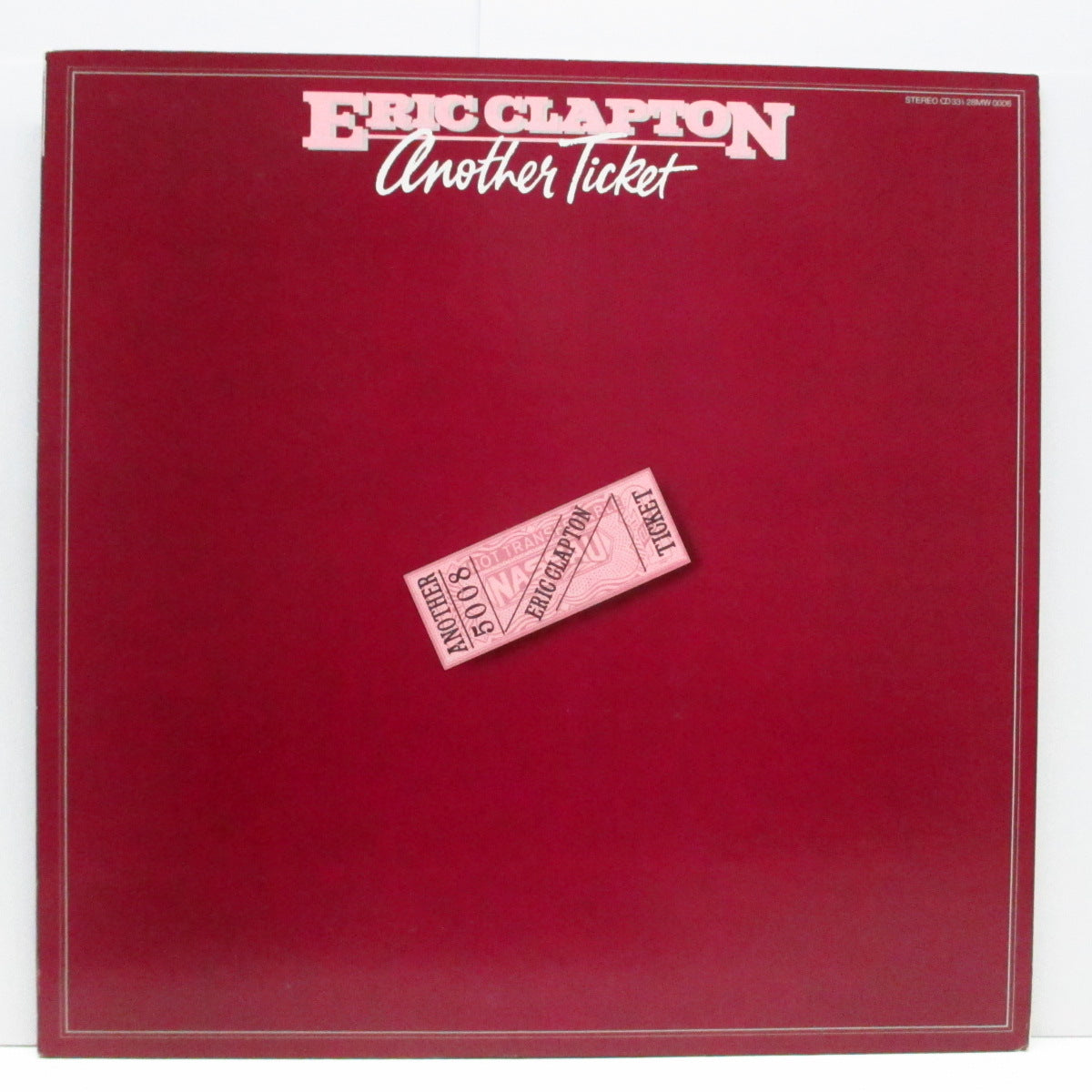 ERIC CLAPTON (エリック・クラプトン) - Another Ticket (Japan Orig.LP)