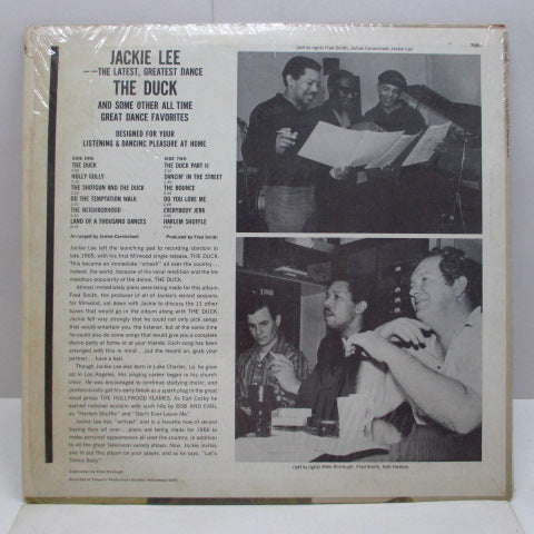 JACKIE LEE (ジャッキー・リー) - The Duck (US Orig.Blue Label Stereo LP)