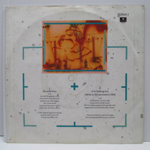 DURAN DURAN (デュラン・デュラン) - The Wild Boys (UK オリジナル・グレーラべ 7"/DURAN 3)