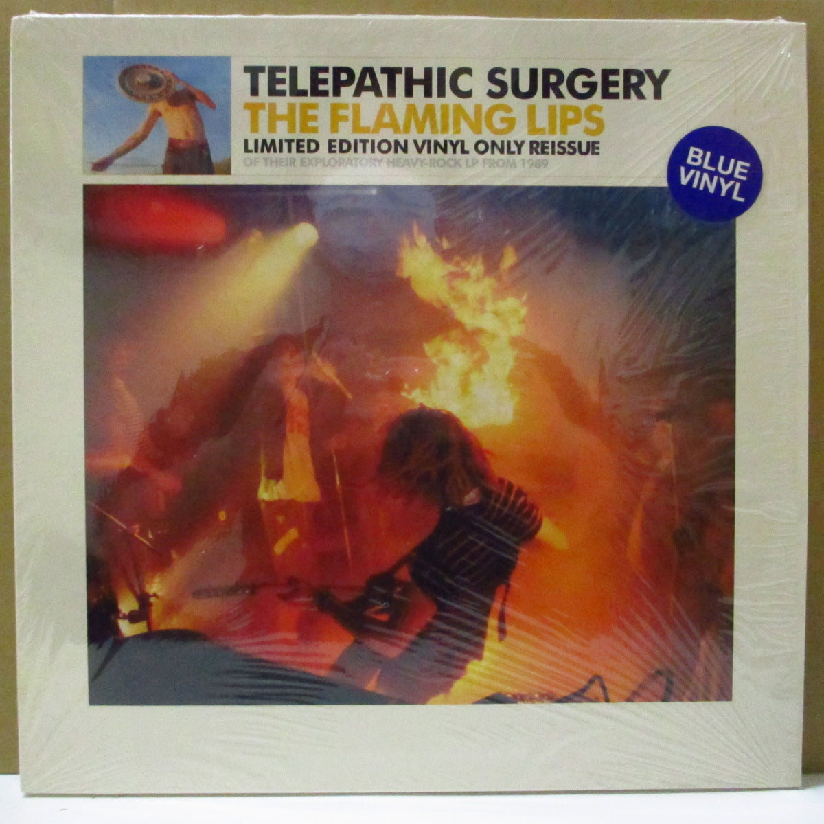 FLAMING LIPS, THE (ザ・フレーミング・リップス) - Telepathic Surgery (US 05年 限定再発ブルーヴァイナル LP+片面12",インナー/レアステッカー付きジャケ)
