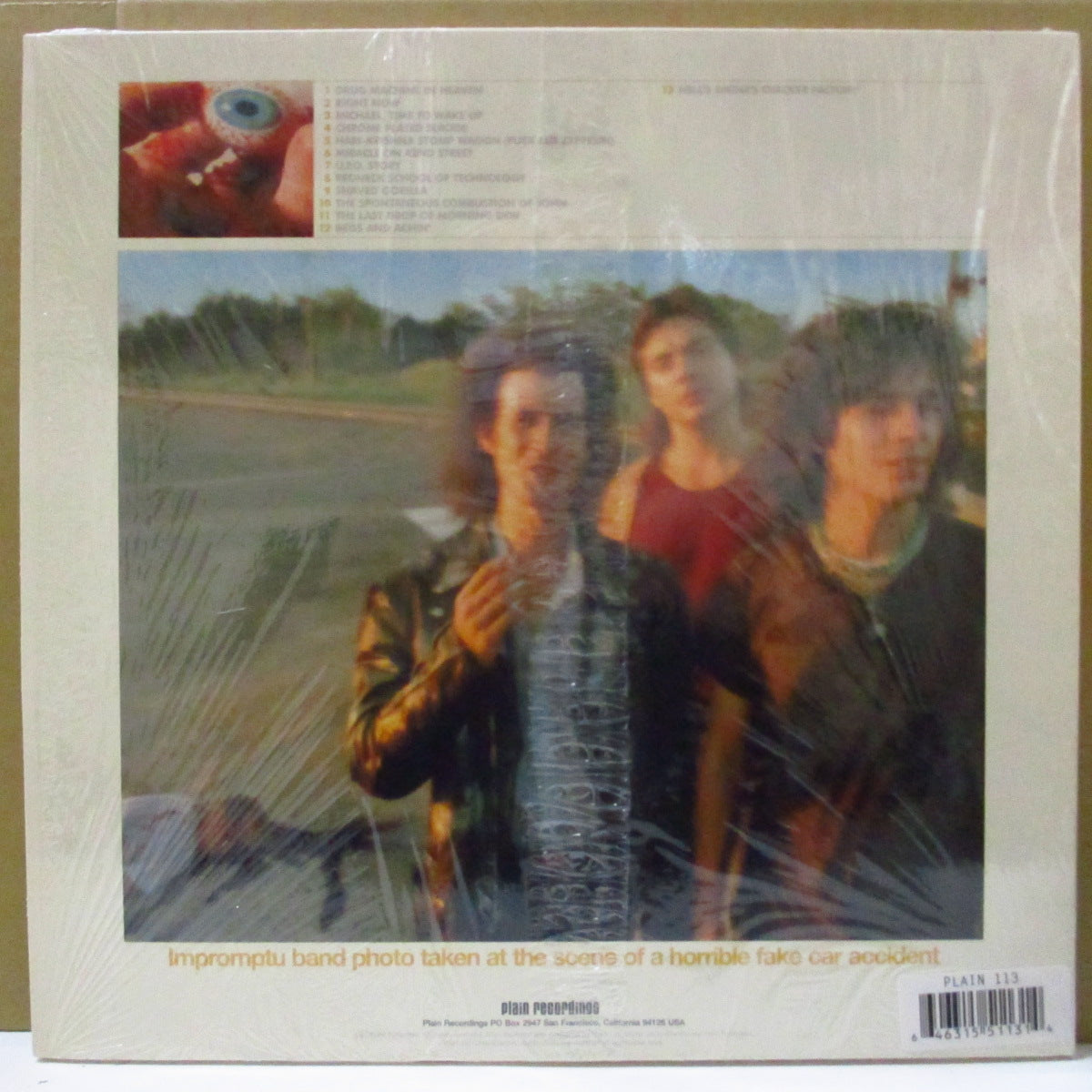 FLAMING LIPS, THE (ザ・フレーミング・リップス) - Telepathic Surgery (US 05年 限定再発ブルーヴァイナル LP+片面12",インナー/レアステッカー付きジャケ)