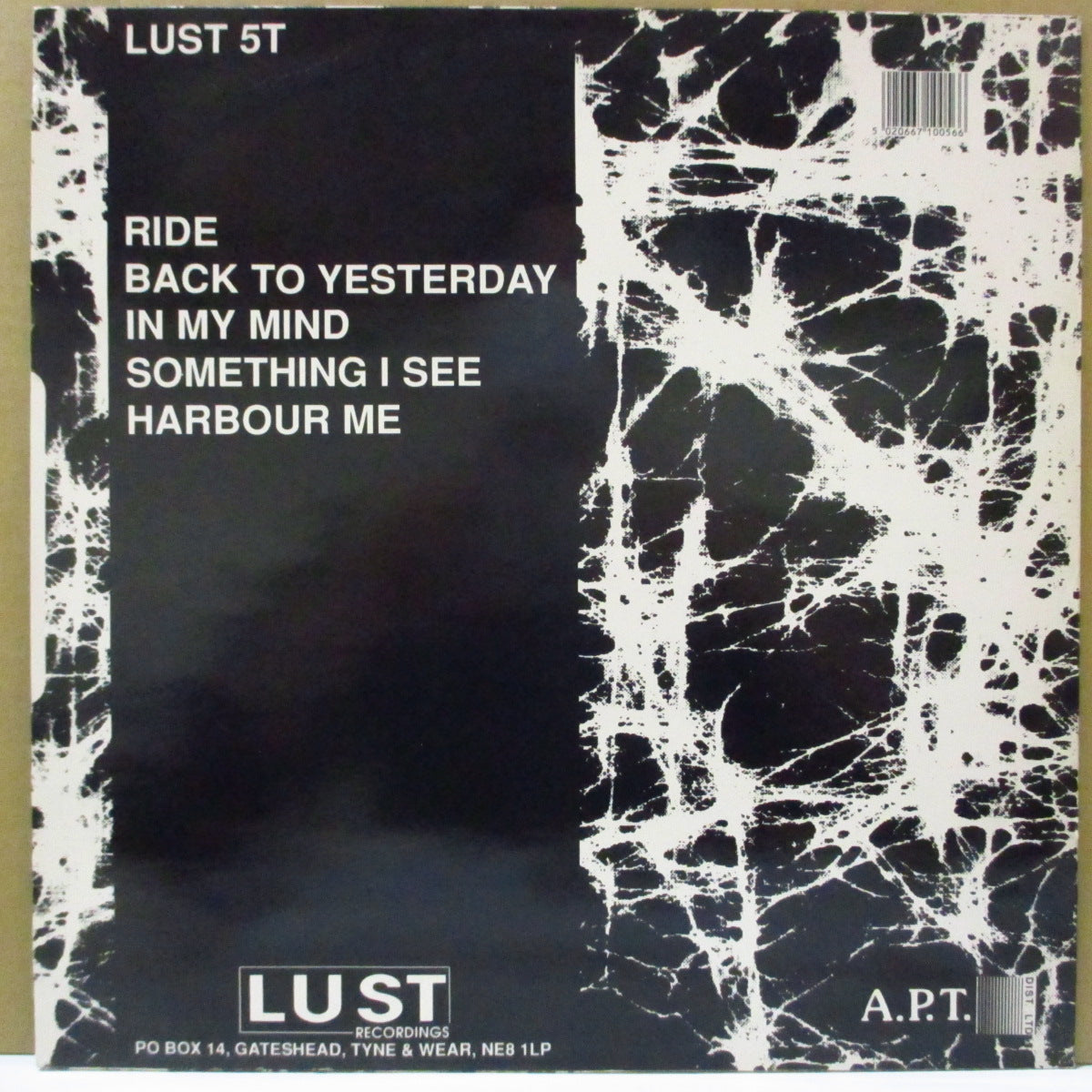 LAVENDER FACTION, THE (ラヴェンダー・ファクション) - Ride +4 (UK オリジナル 12"+インサート)