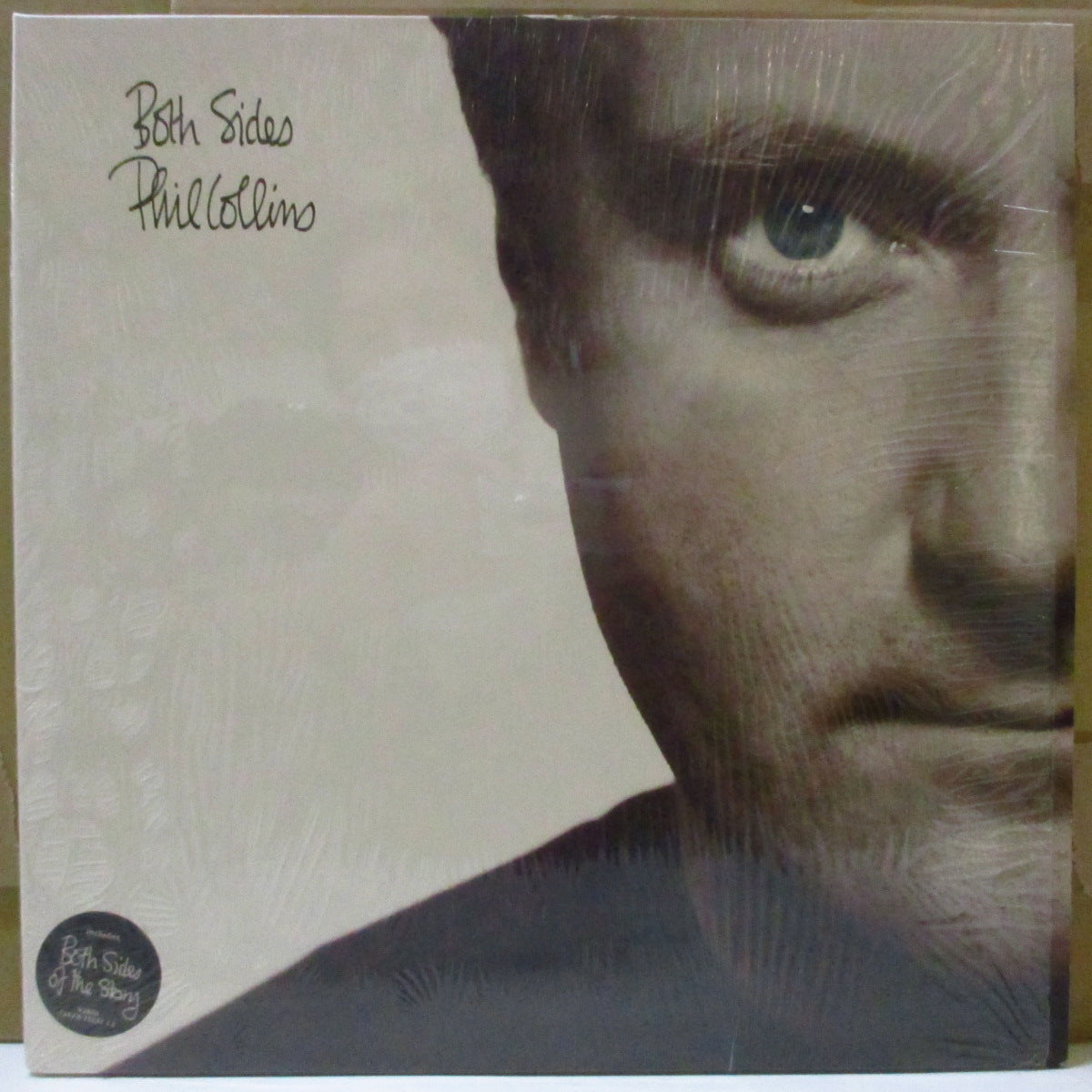 PHIL COLLINS (フィル・コリンズ) - Both Sides (UK オリジナル 2xLP/レアステッカー付き光沢見開きジャケ)